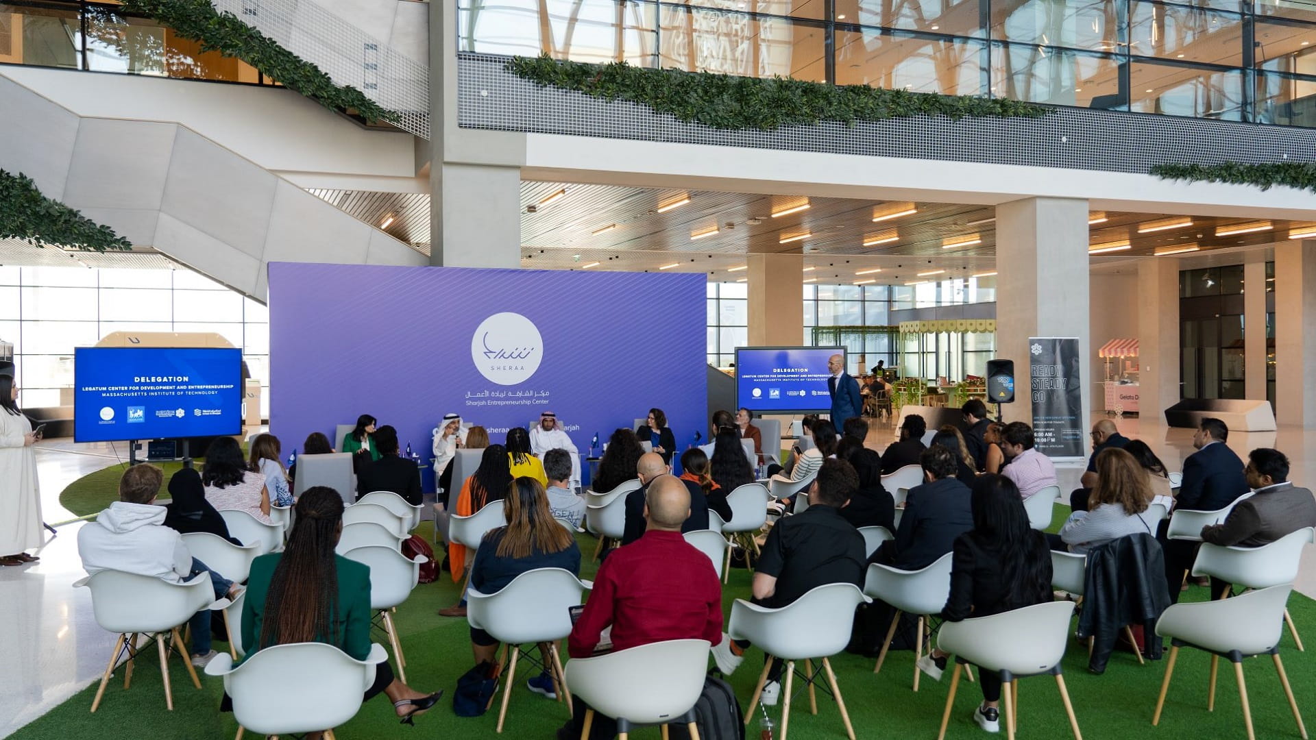 صورة بعنوان: "شراع" و"ليجاتوم" يستعرضان منظومة الشارقة الريادية بمنظور عالمي 