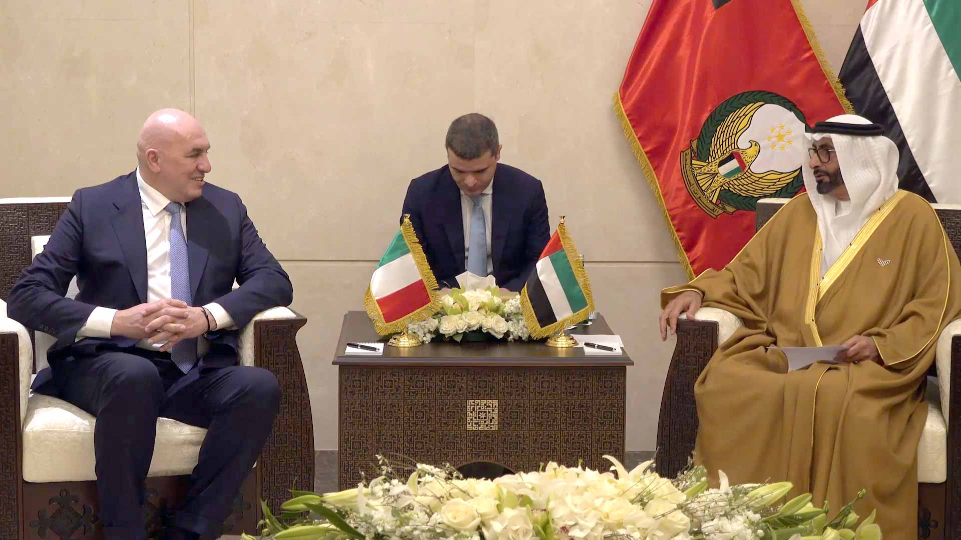 Image for the title: UAE, Italy review advancing defence cooperation 