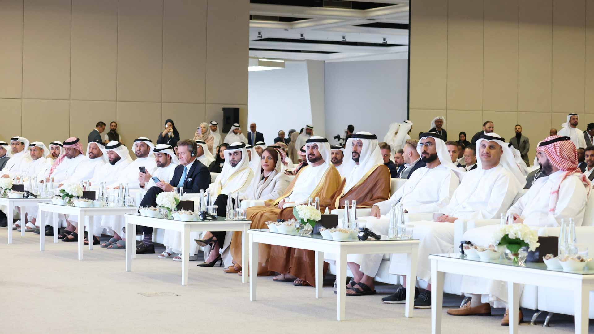 Image for the title: Abdullah bin Salem attends opening of SIF 2023 