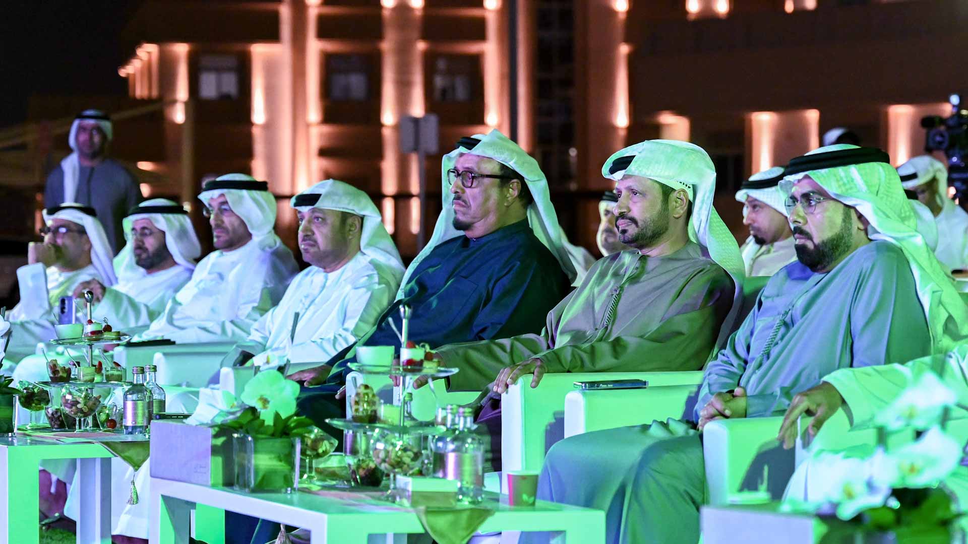 Image for the title: Dhahi Khalfan attends 2nd Sharjah Police Talents Forum 