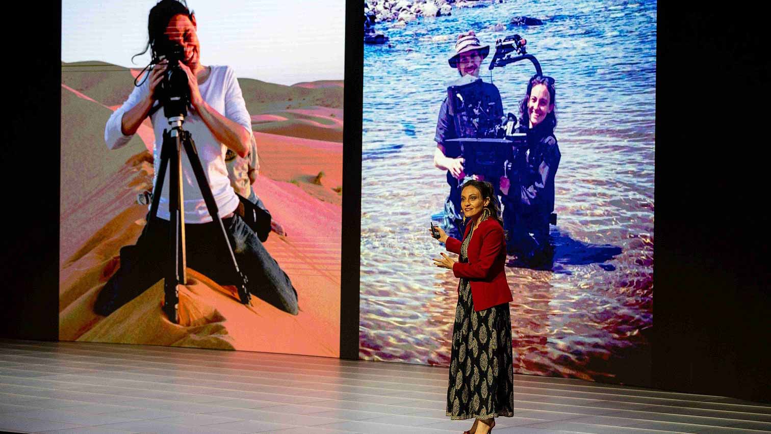 صورة بعنوان: إليسا تكشف لاكسبوجر قدرة الفن على معالجة الأزمات وقضايا العنف 