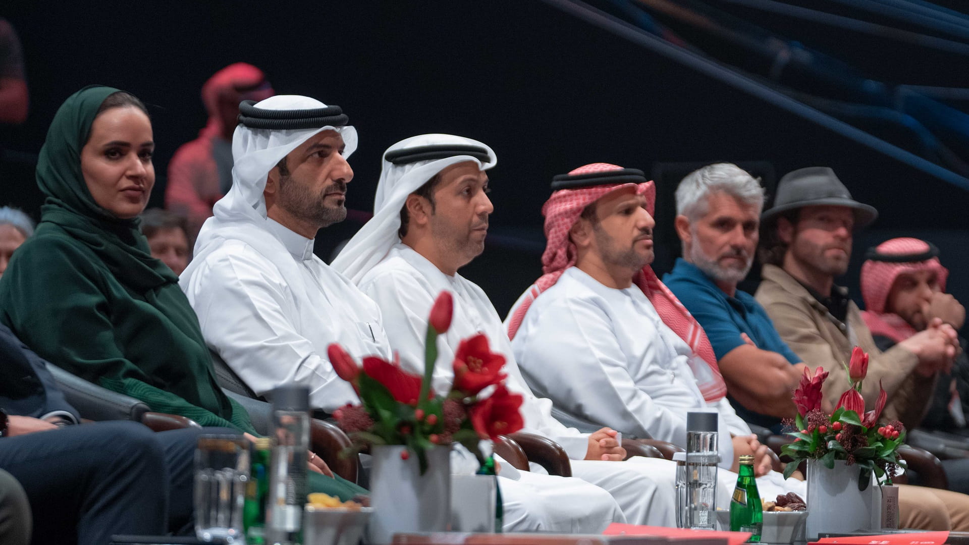 Image for the title: Sultan bin Ahmed honours winners of Xposure 7 