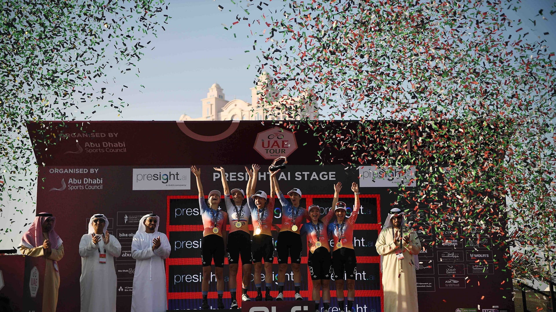 صورة بعنوان: الإيطالية بورجيني تتوج بلقب النسخة الأولى لطواف الإمارات للسيدات 