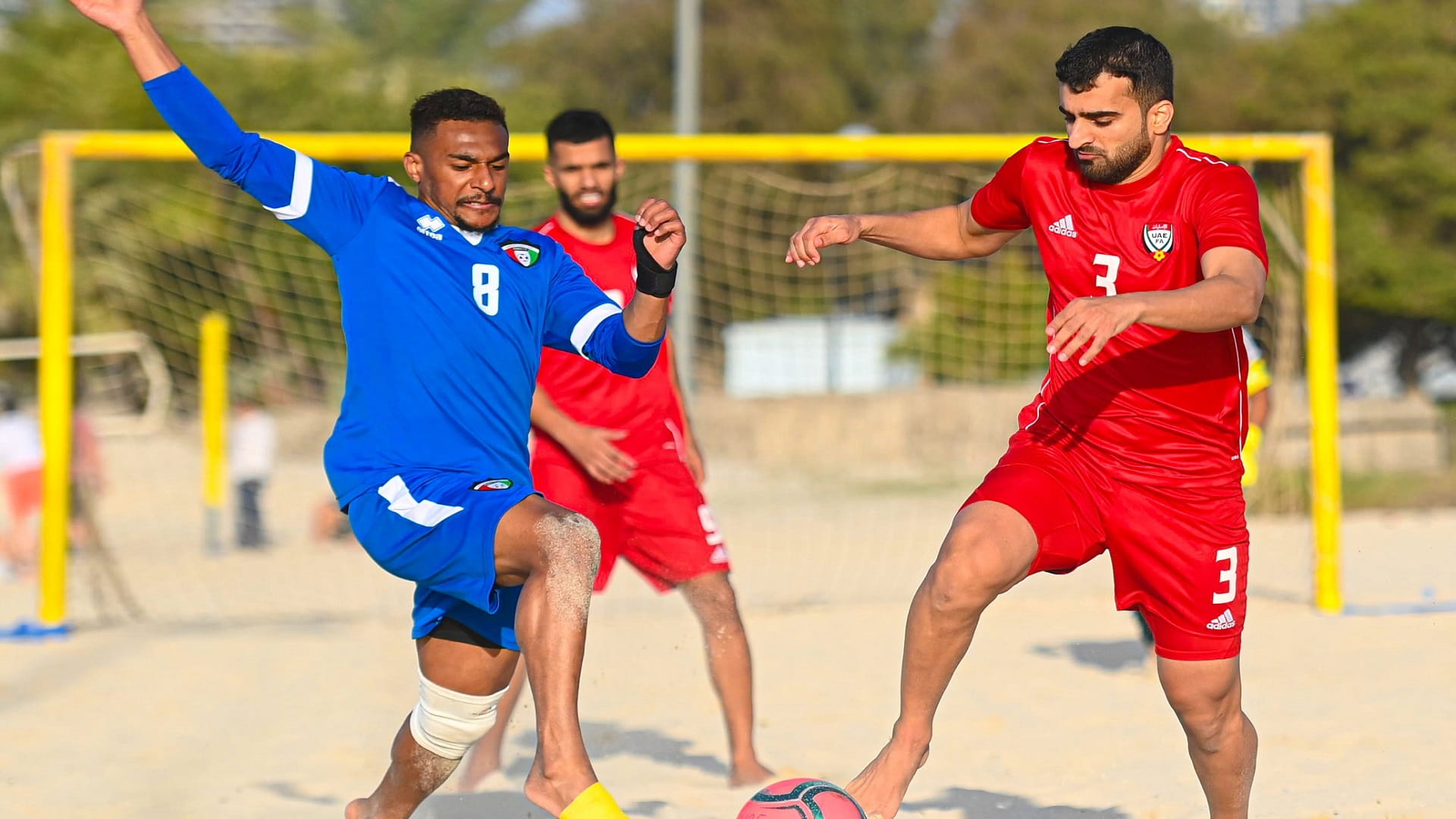 صورة بعنوان: أبيض الشاطئية يختتم المرحلة الأولى من الإعداد لنهائيات كأس آسيا  