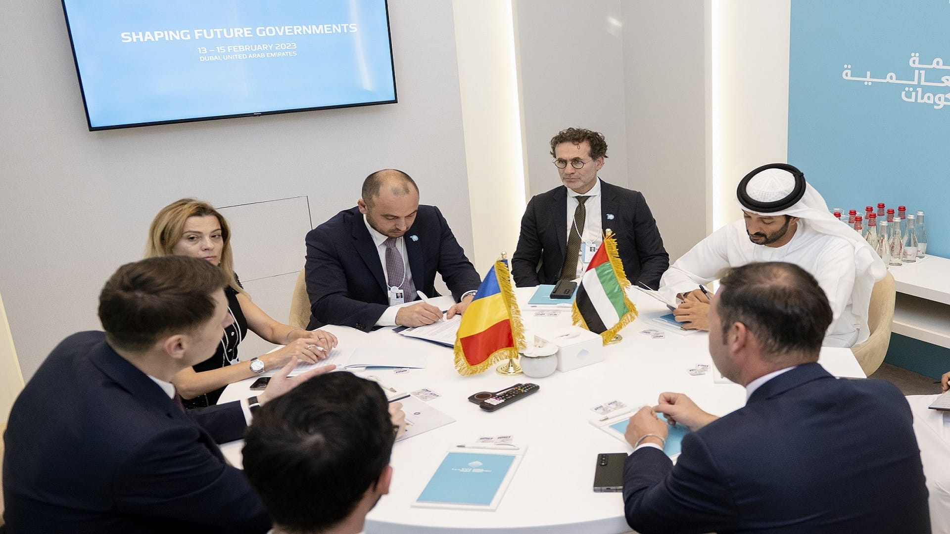 صورة بعنوان: الإمارات ورومانيا تتفقان على دعم الاستثمارات المتبادلة 