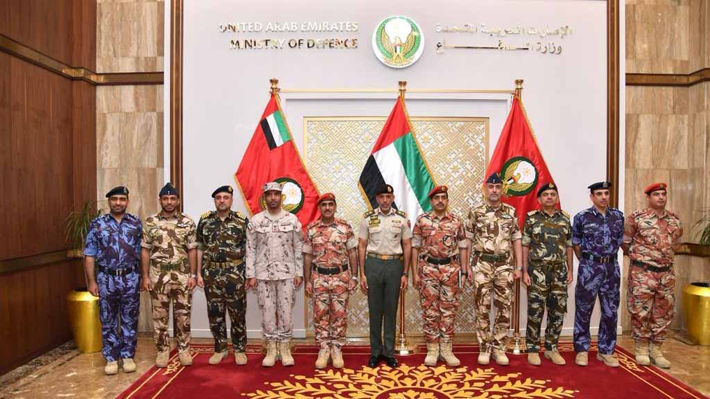 Image for the title: Deputy Chief of Staff receives Omani Assistant Chief of Staff 