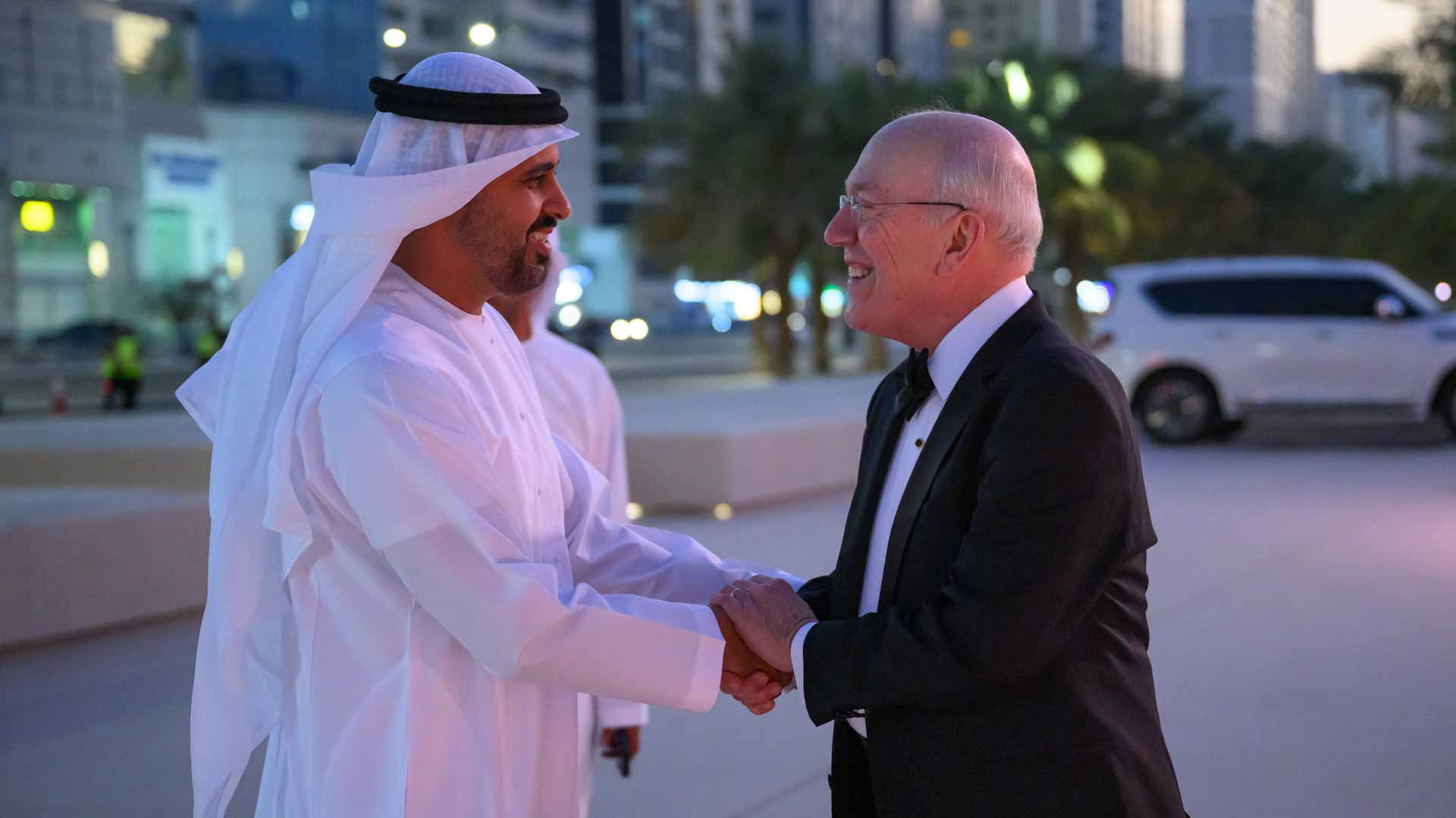 Image for the title: Theyab bin Mohamed attends CNH - Washington fundraising ball 