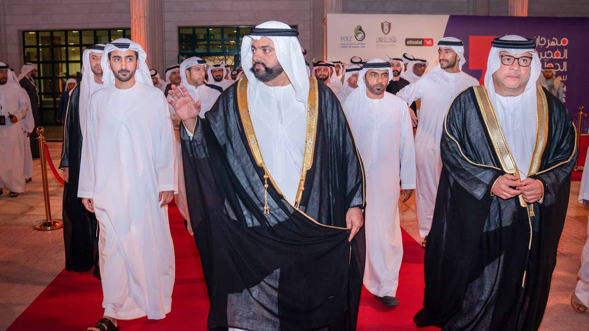 Image for the title: Fujairah CP attends opening of Fujairah Int'l Monodrama Festival 