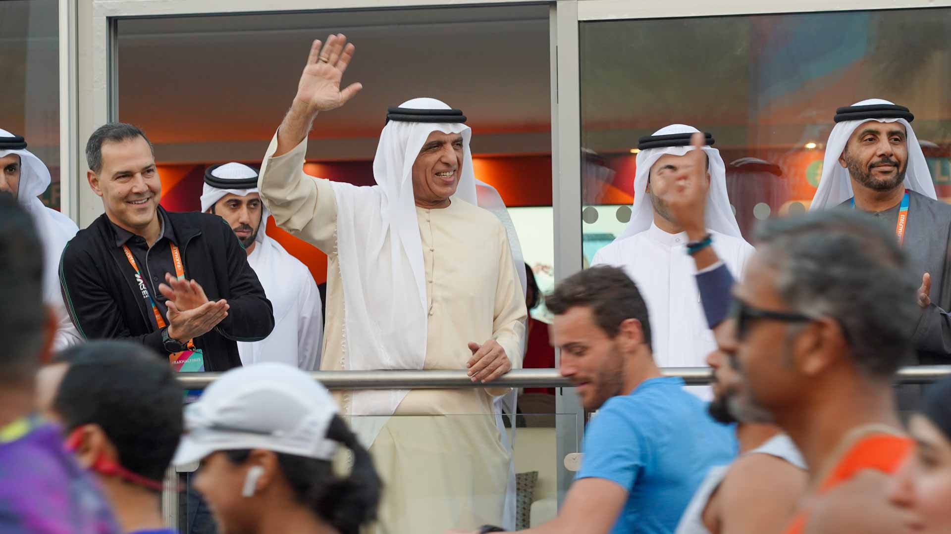 Image for the title: RAK Ruler attends Ras Al Khaimah Half Marathon 2023 