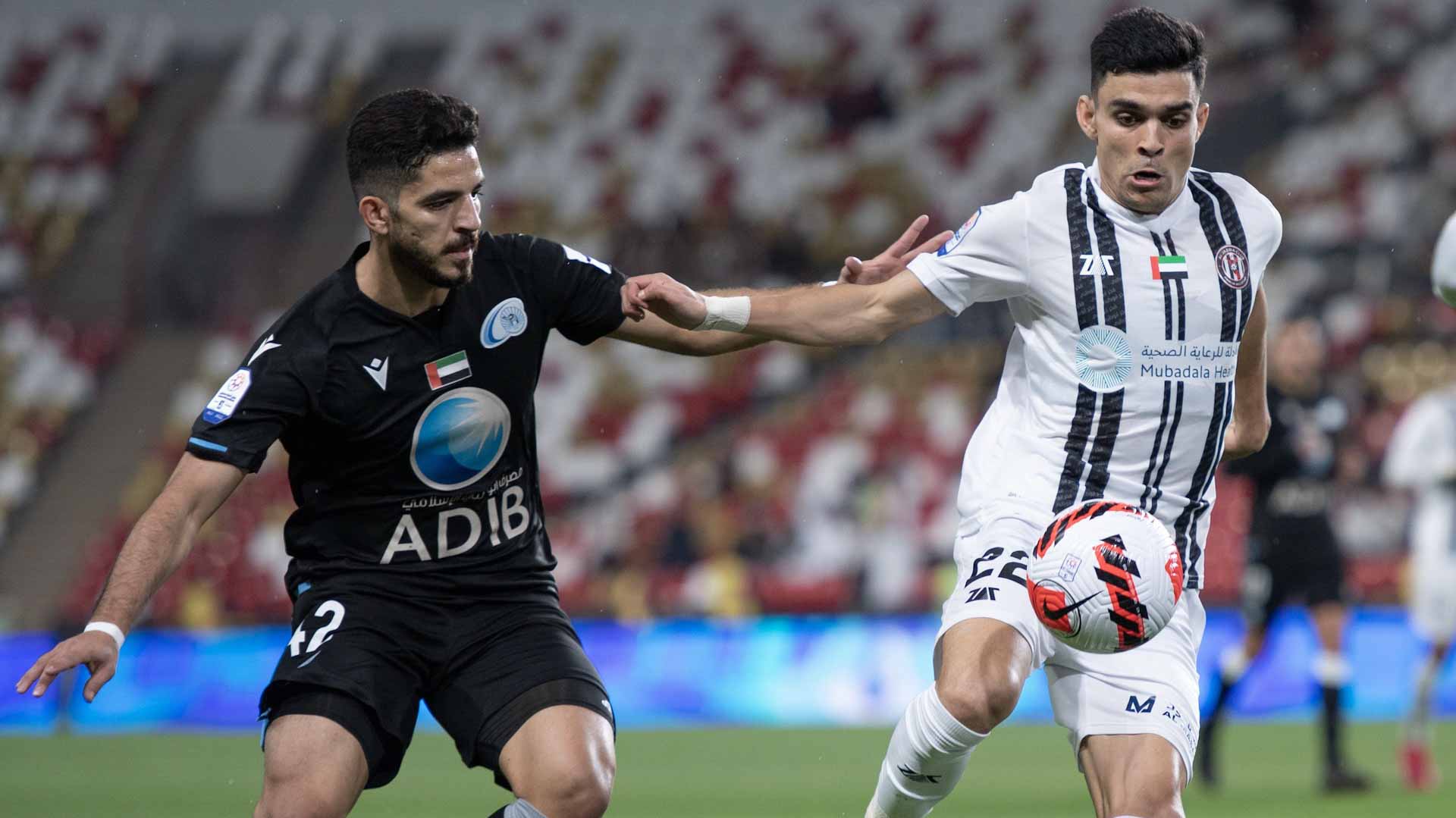 صورة بعنوان: الجزيرة يفوز على بني ياس بثنائية في دوري أدنوك للمحترفين 