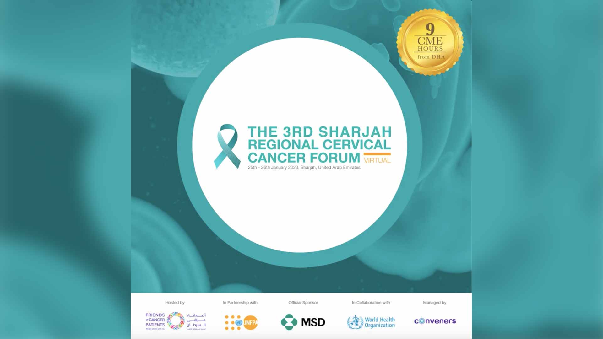 Image for the title: Sharjah Declaration 3.0 sets goals to eliminate cervical cancer 