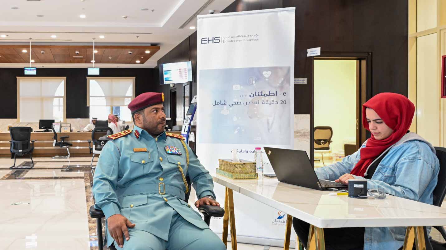 صورة بعنوان: شرطة الشارقة تعزز الحياة الصحية لمنتسبيها بالمنطقة الوسطى 