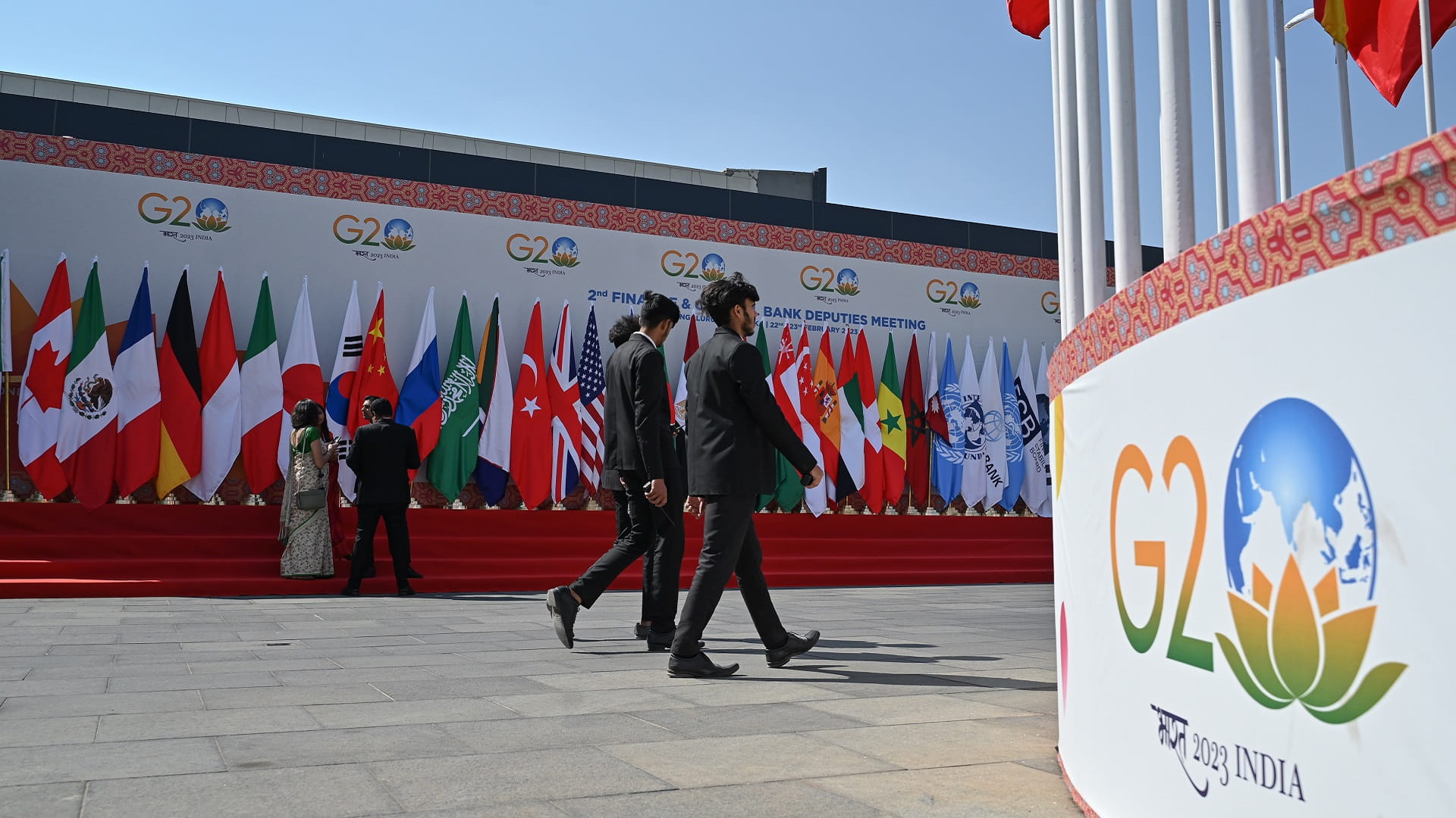 Image for the title: G7 finance ministers to discuss more Russia sanctions 