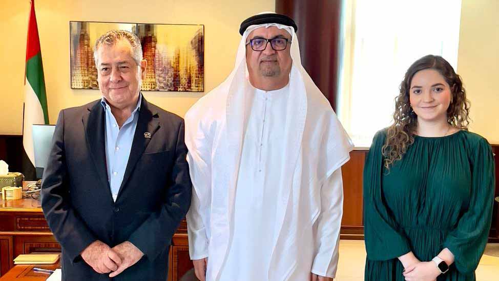 صورة بعنوان: غرف الإمارات ومجلس الأعمال المكسيكي يبحثان تطوير العلاقات 