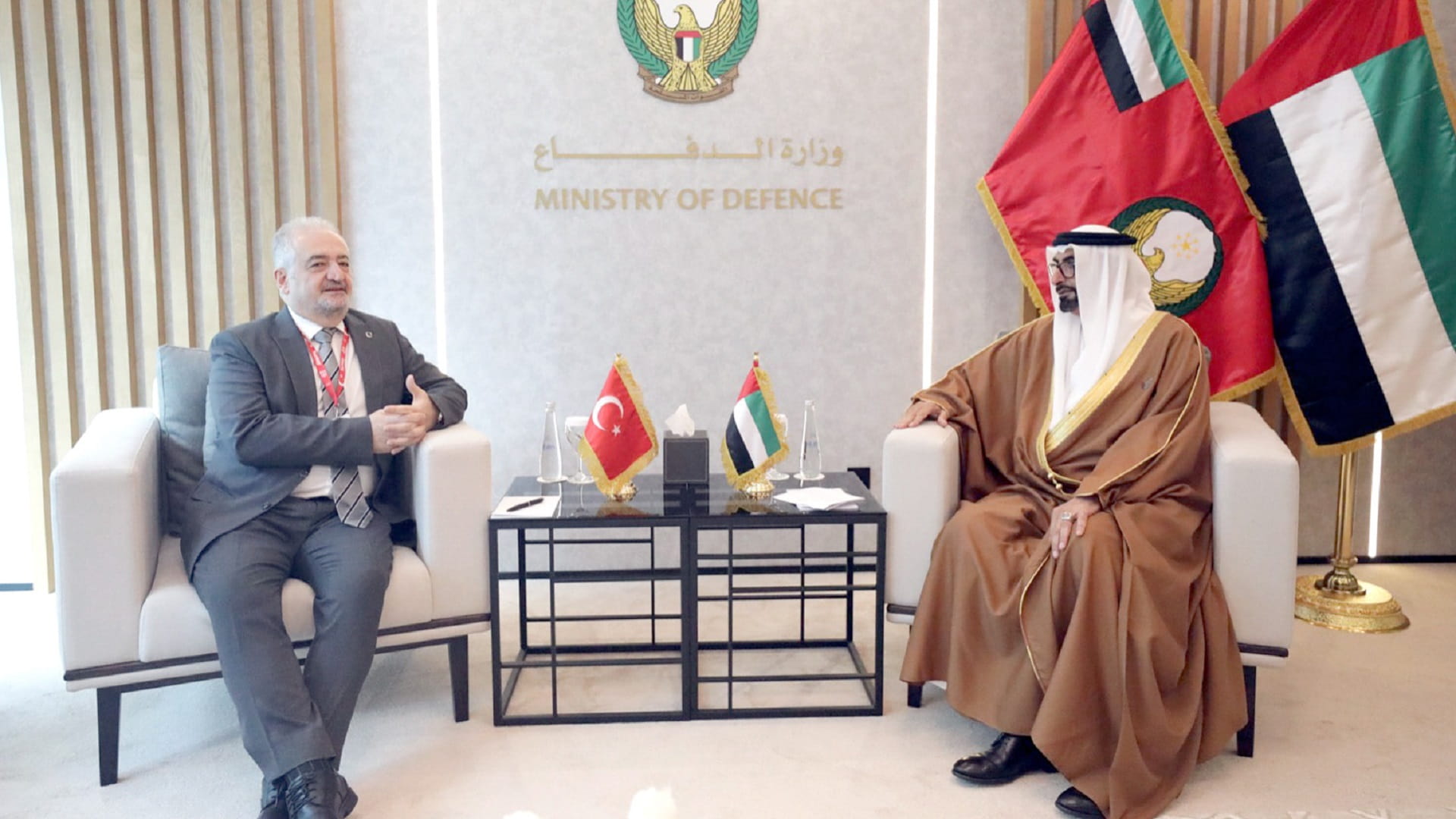 Image for the title: Al Bowardi meets with senior officials at IDEX 2023 