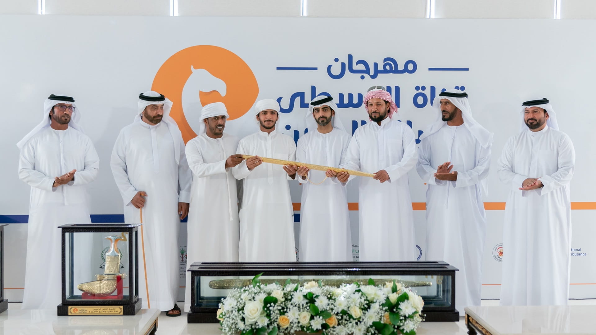 Image for the title: Salem bin Abdulrahman honours ‘Al Wusta Camel Festival’ winners 