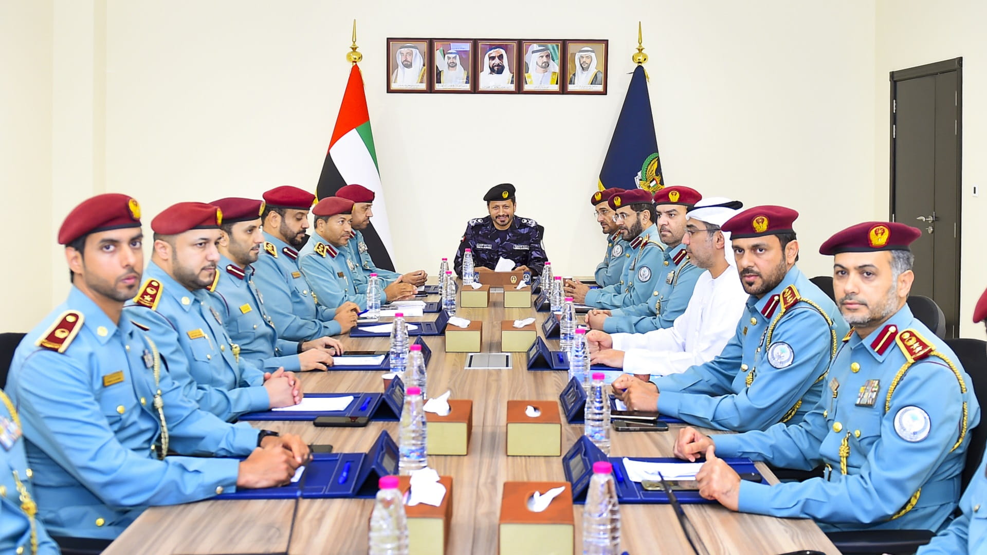 Image for the title: Al Shamsi chairs 2nd meeting of Supreme Command Committee 2023 
