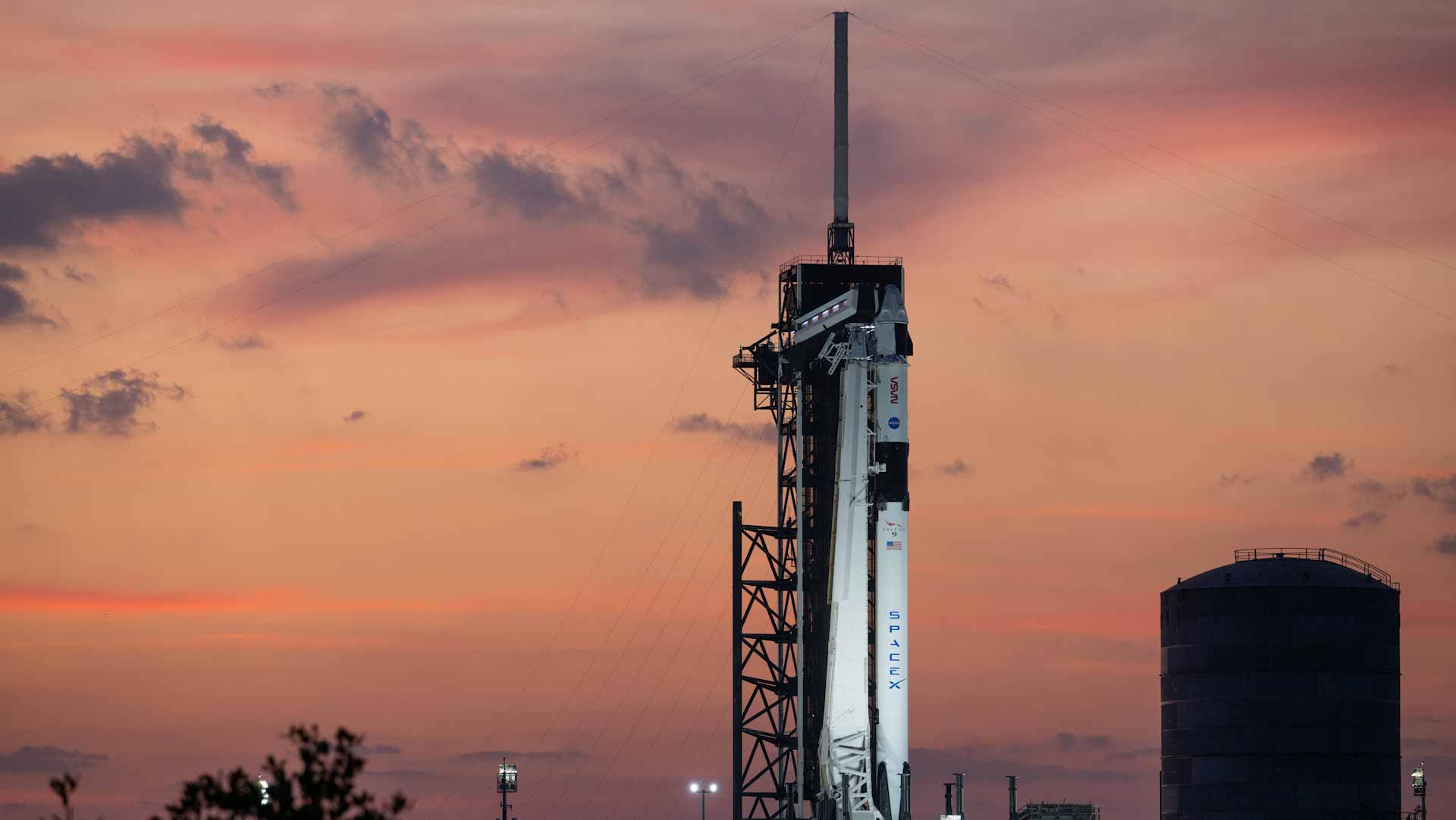 Image for the title: Elon Musk's SpaceX set to launch next ISS crew for NASA 