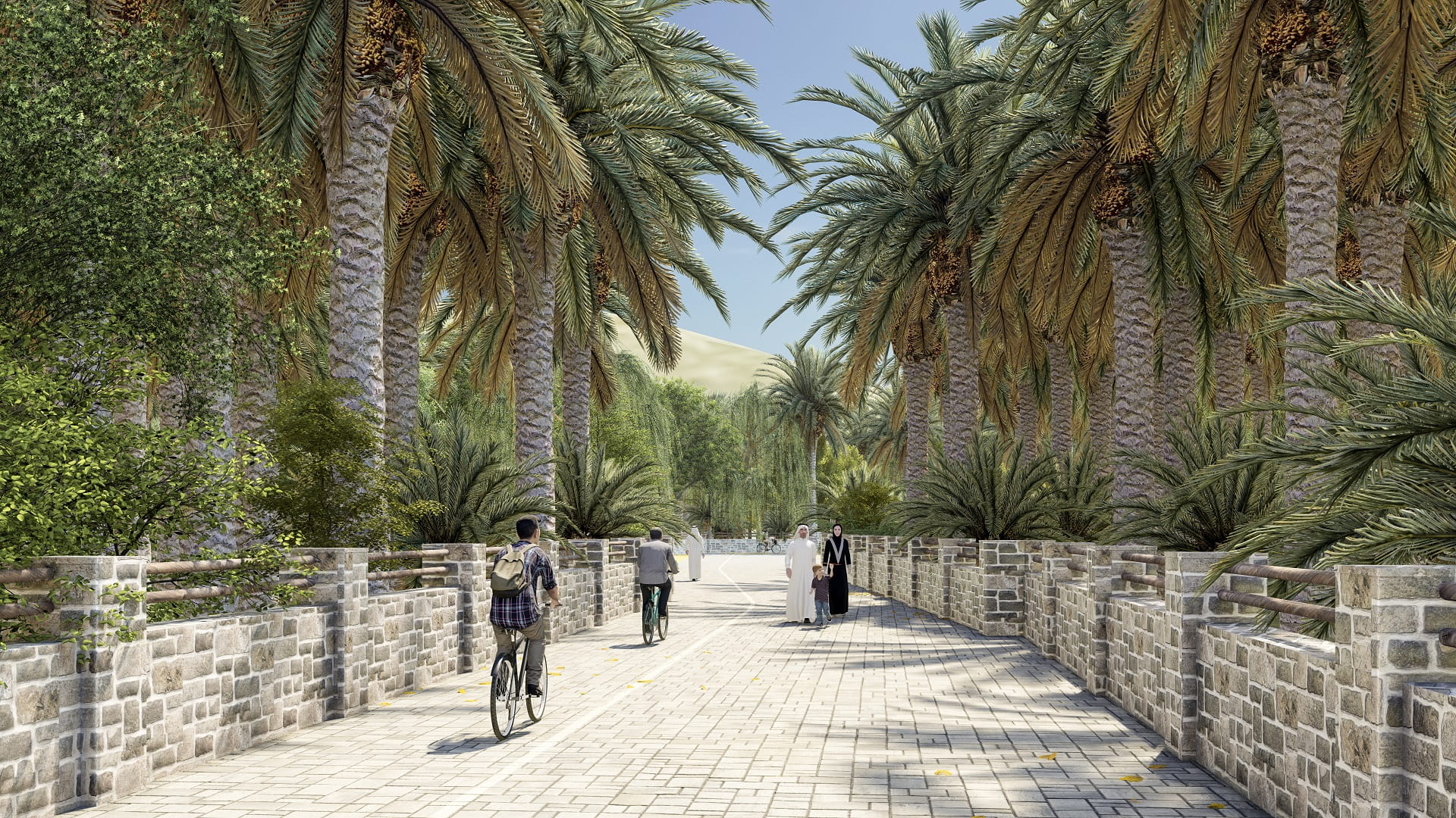 Image for the title: Theyab bin Mohamed bin Zayed launches 'Qidfa Development Project' 