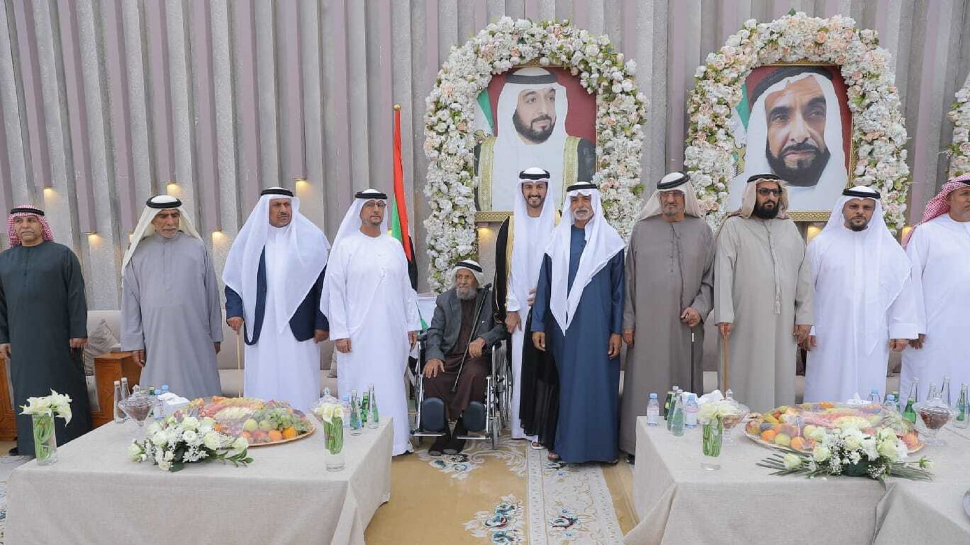 صورة بعنوان: نهيان بن مبارك يحضر أفراح الأحبابي والكثيري 