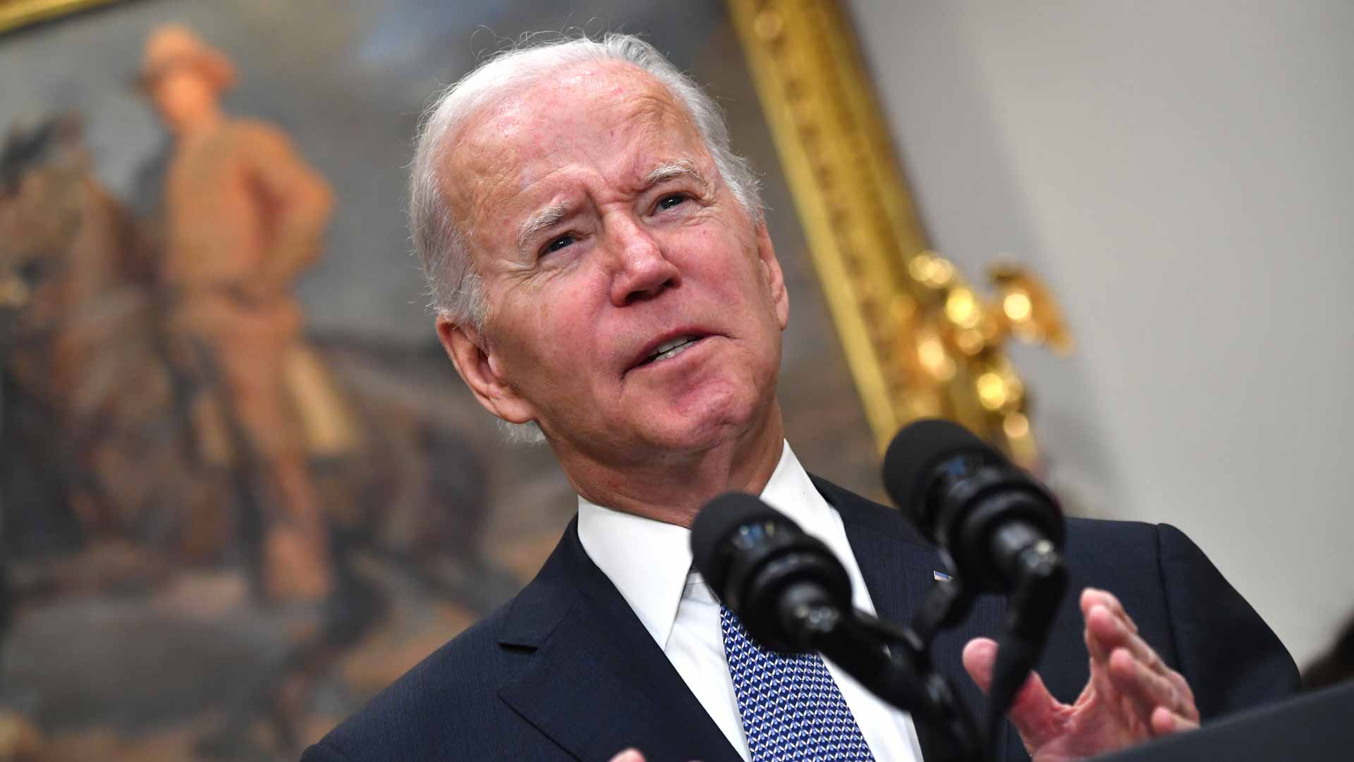 Image for the title: Biden calls Brazil's pro-Bolsonaro violence 'outrageous' 