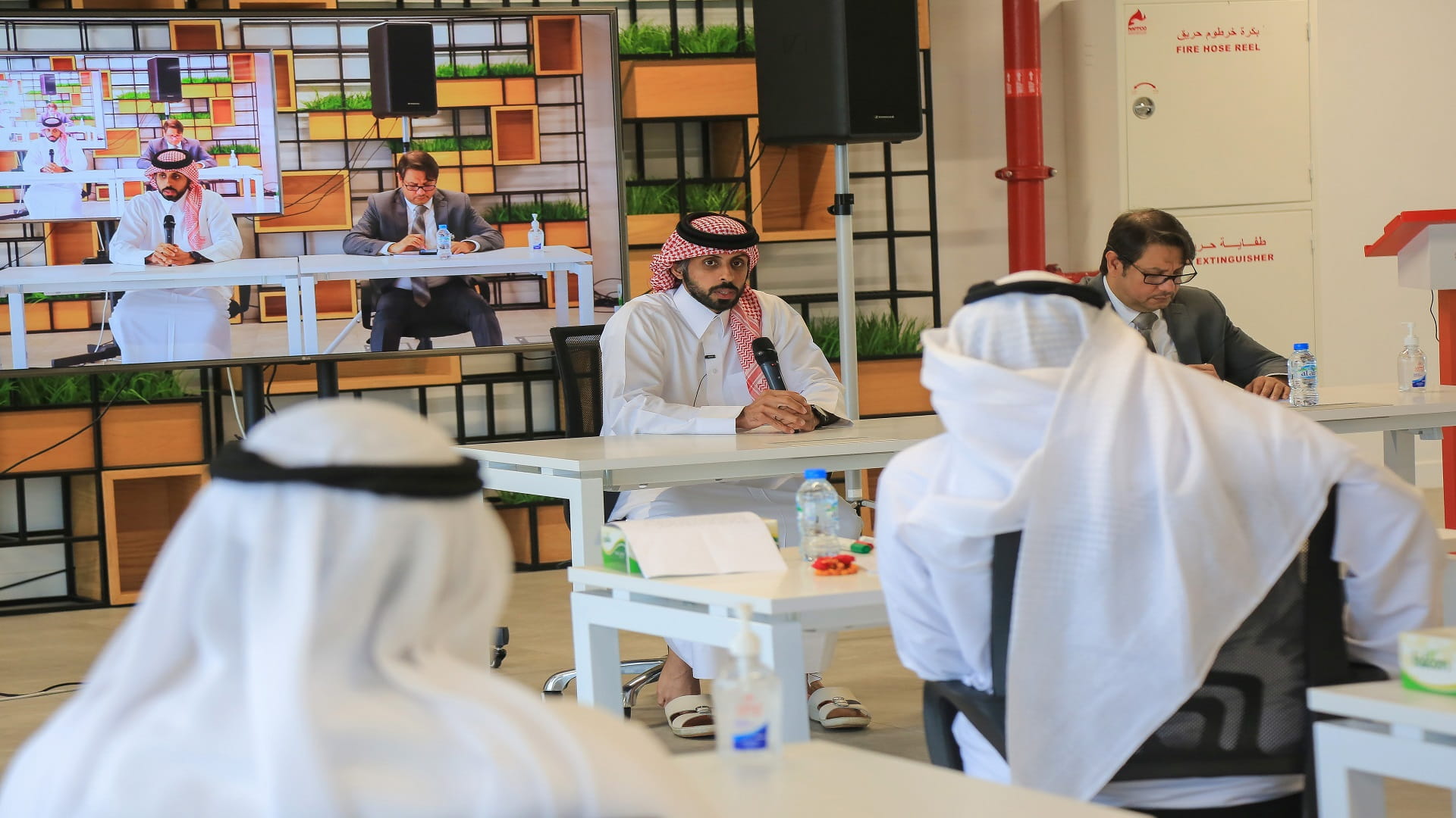 صورة بعنوان: "إدارة الأصول" تنظم ورشة لتنمية مهارات الإلقاء والتعامل الإعلامي 