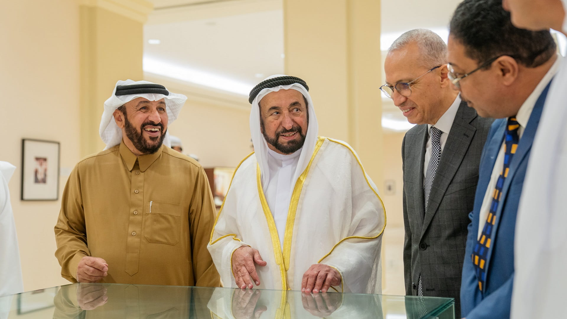 Image for the title: Sharjah Ruler honours winners of  “Qawafi Award” 2022 
