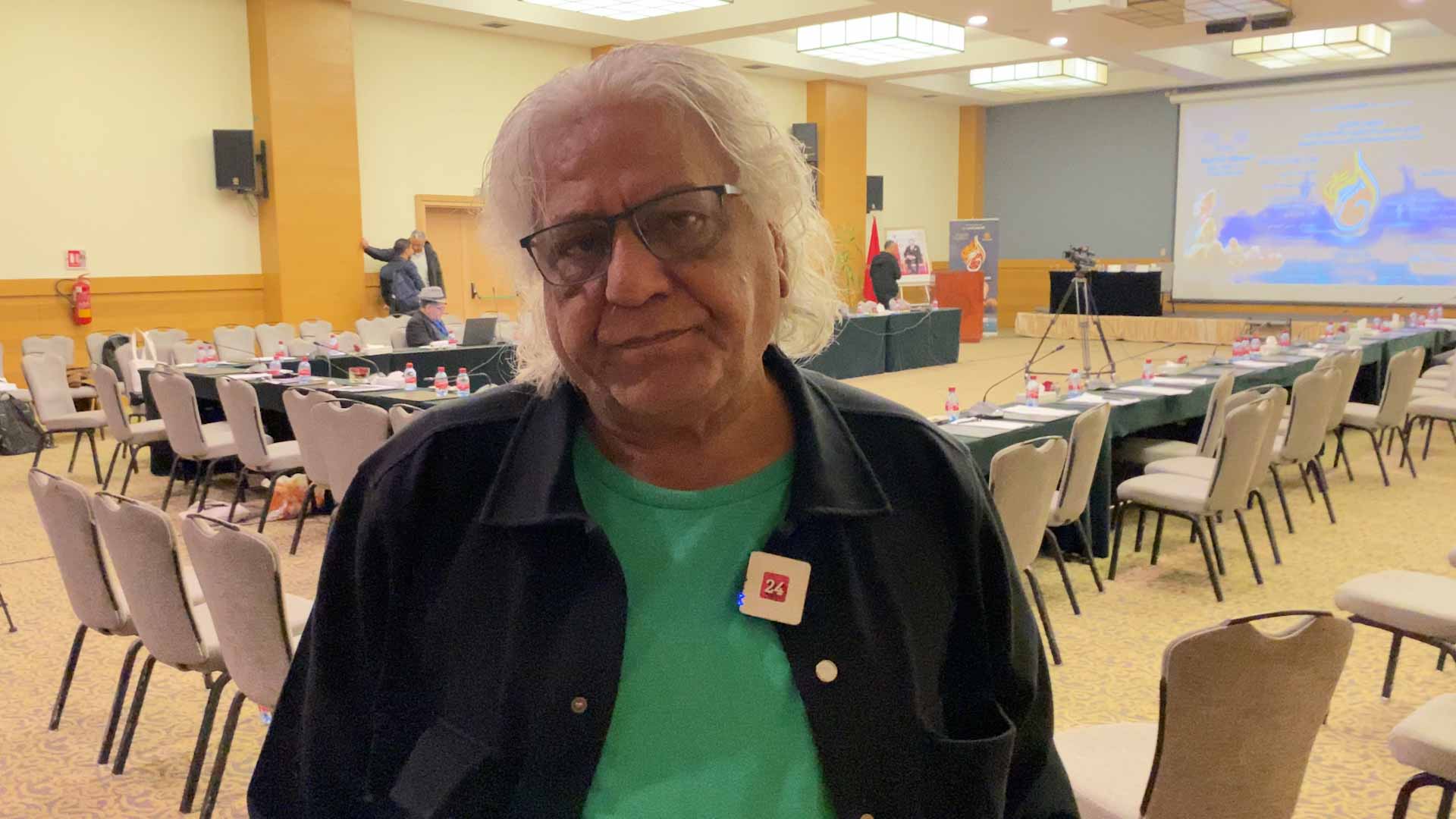 Image for the title: Al-Asadi lauds Arab Theater Festival 