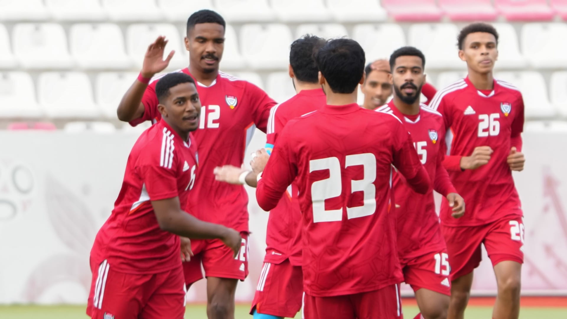 صورة بعنوان: المنتخب الأولمبي يفوز على نظيره الأوزبكي بختام معسكر الفجيرة 