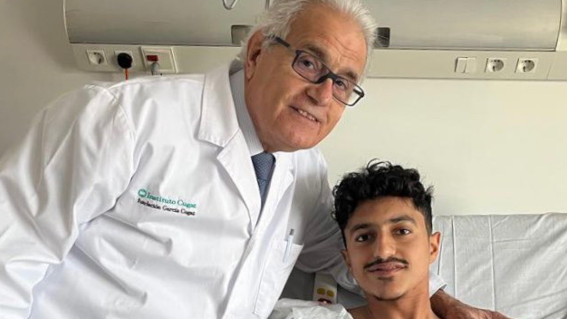 Image for the title: Successful surgery for Sharjah's player Ryan 