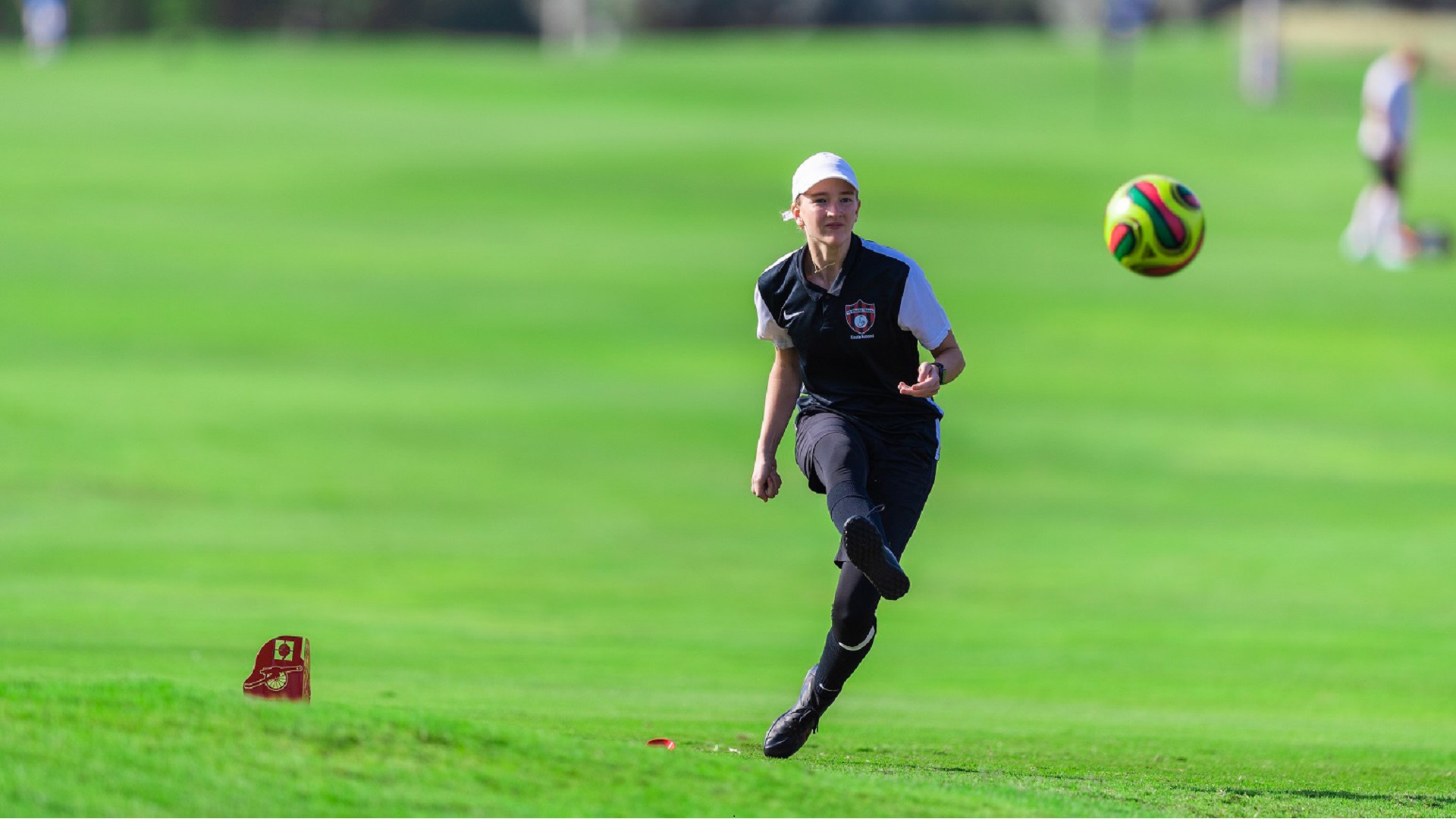 Image for the title: Teams prepare for final of debut “Sharjah Footgolf Tournament” 