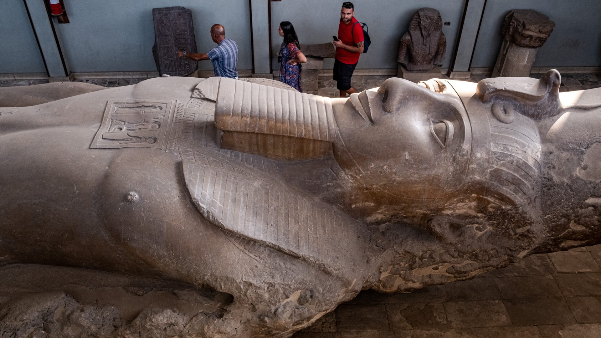 Image for the title: Egypt unveils a 3,500 – year- old ancient royal tomb in Luxor 