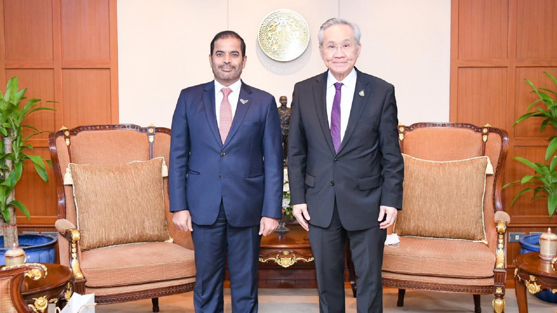 Image for the title: Thai Deputy PM and Foreign Minister meets UAE Ambassador 