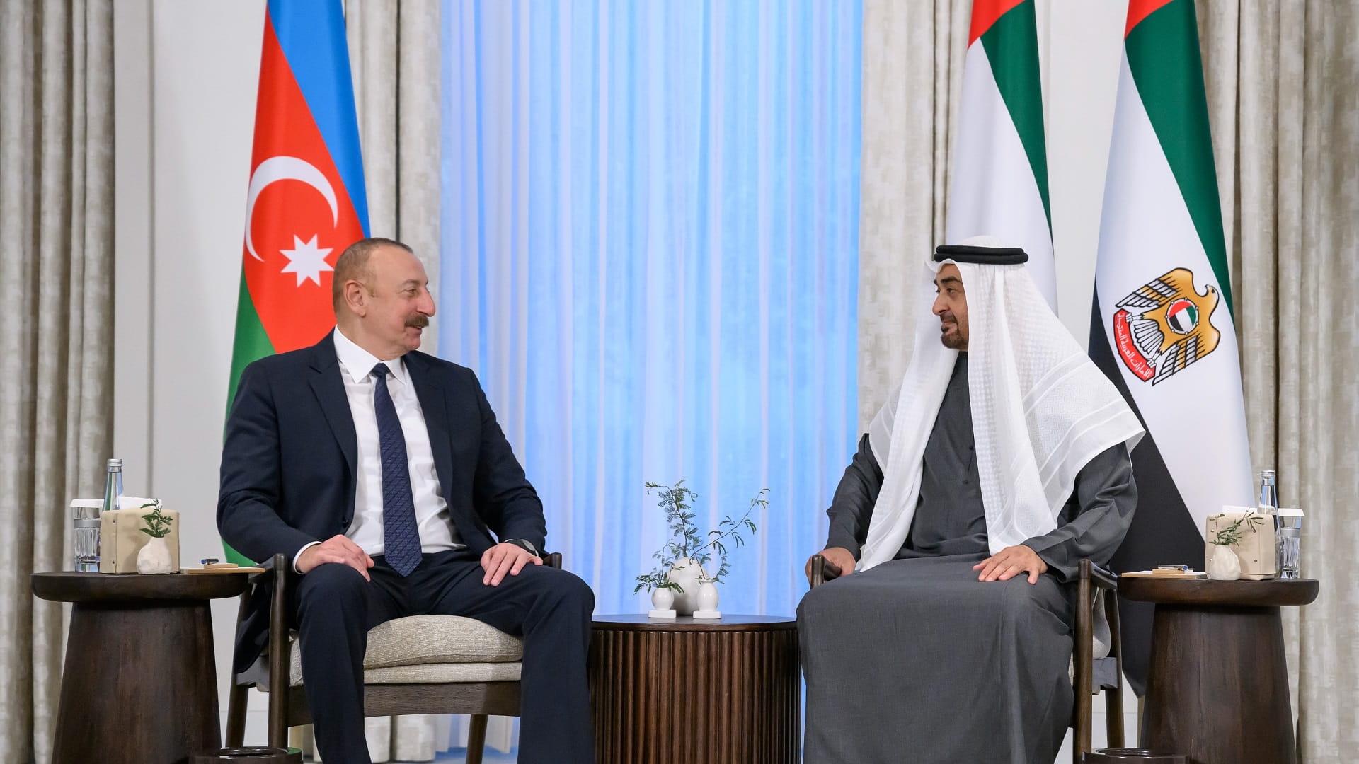 Image for the title: UAE President receives President of Azerbaijan 