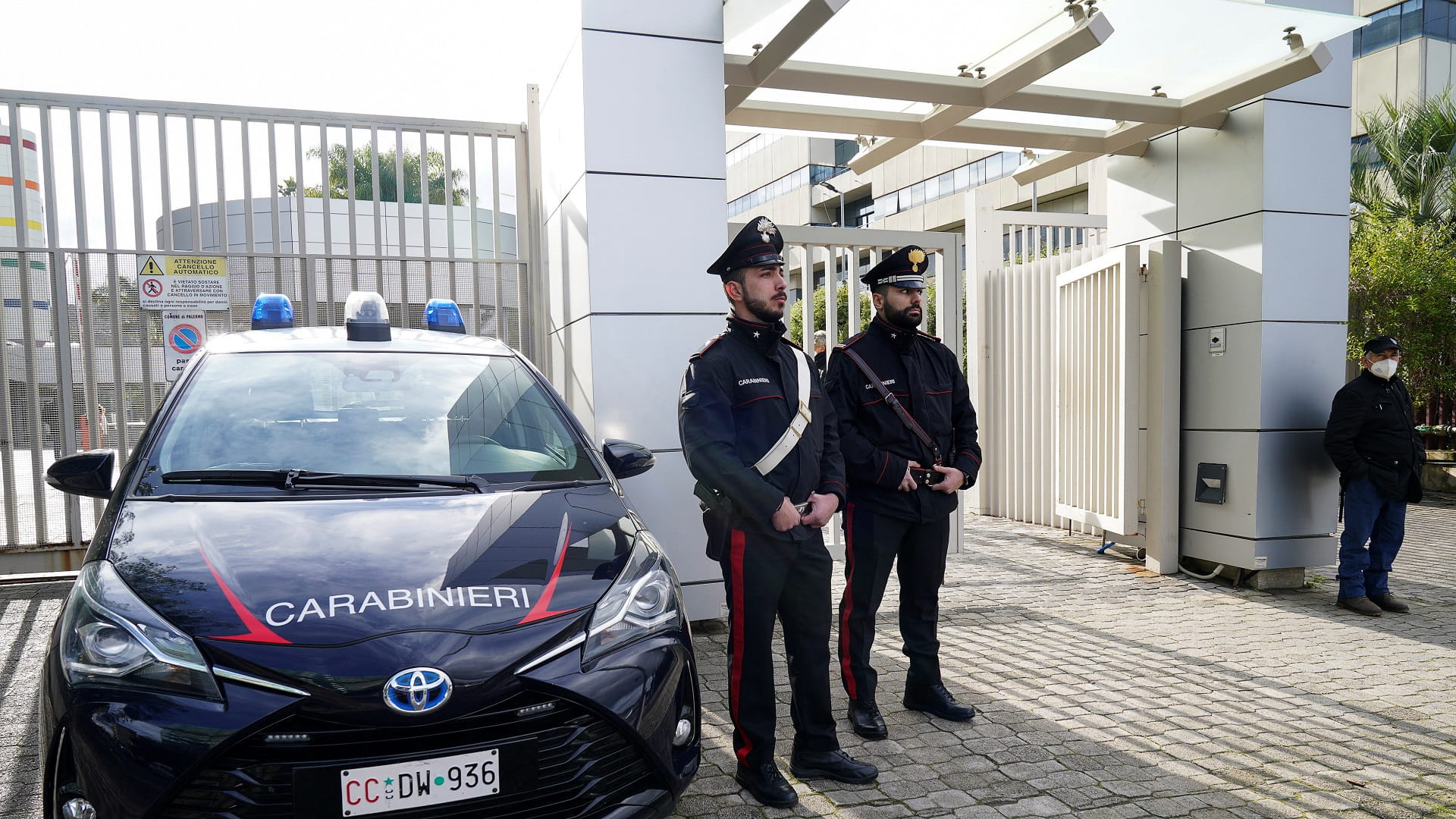 Image for the title: Italy arrests mafia boss Messina Denaro at Sicilian hospital 