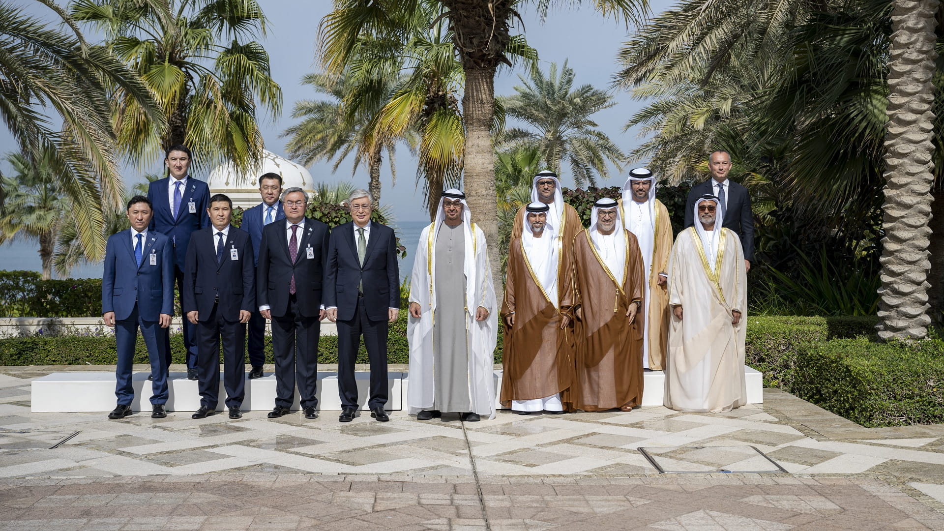 Image for the title: UAE, Kazakh Presidents discuss bilateral relations 