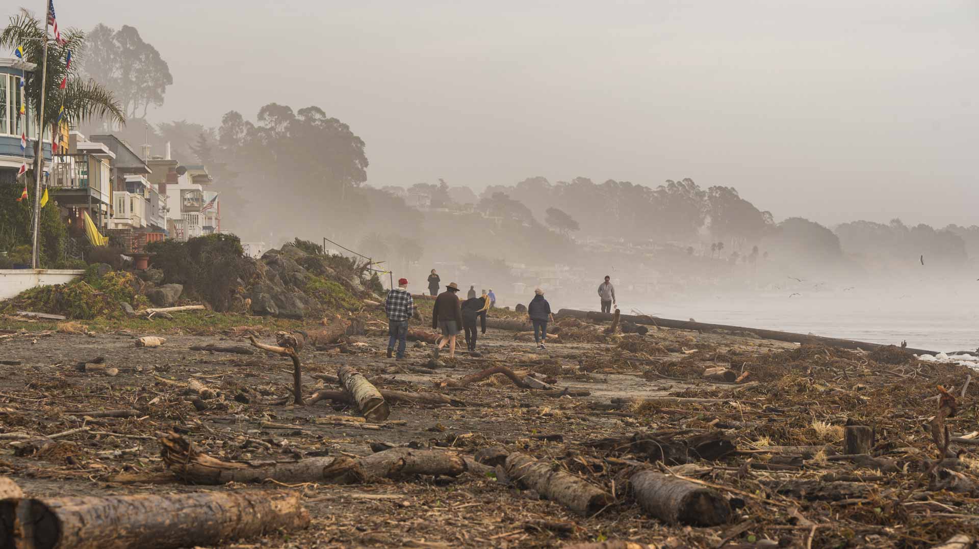 Image for the title: California rainstorm death toll reaches 20, Biden plans visit 