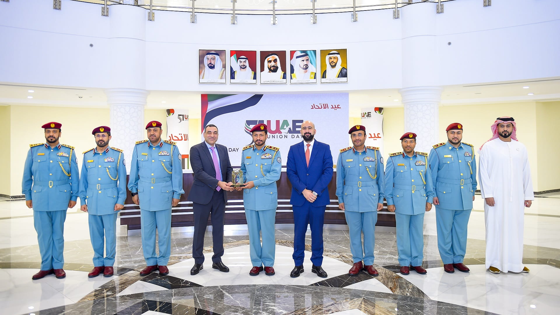 صورة بعنوان: اللواء الشامسي يستقبل القنصل العام للمملكة الأردنية الهاشمية 