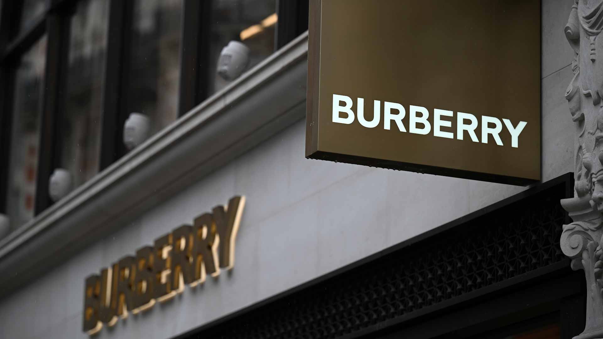 Image for the title: China COVID hit causes Burberry's sales growth to dry up to 1% 