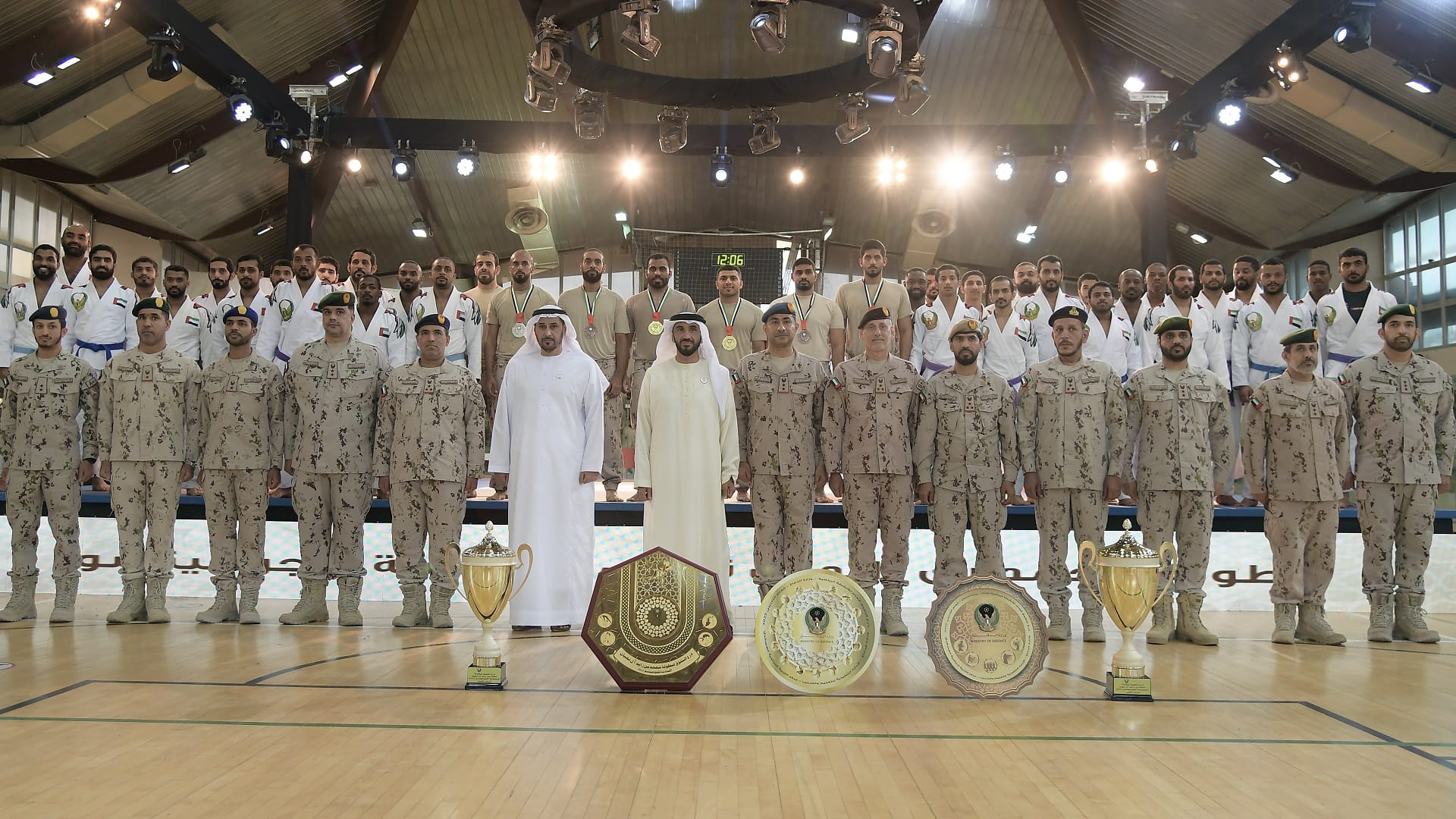Image for the title: Nahyan bin Zayed attends closing of 'Mohamed bin Zayed Jiu-Jitsu' 