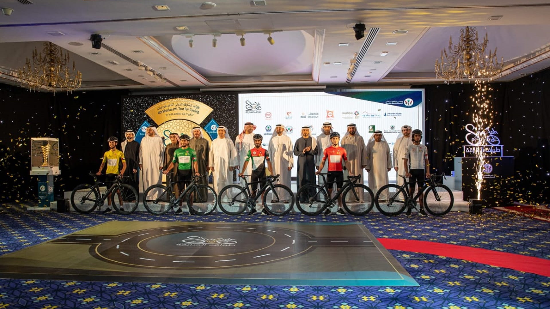 صورة بعنوان: طواف الشارقة الدولي للدراجات الهوائية يطلق نسخته الثامنة 27 يناير 