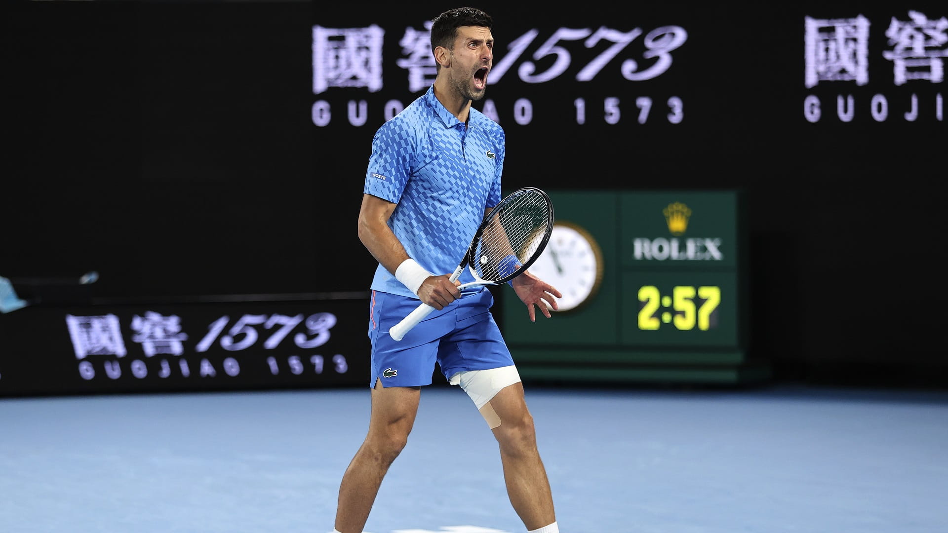 صورة بعنوان: ديوكوفيتش يتأهل للدور الثالث في بطولة أستراليا المفتوحة للتنس 