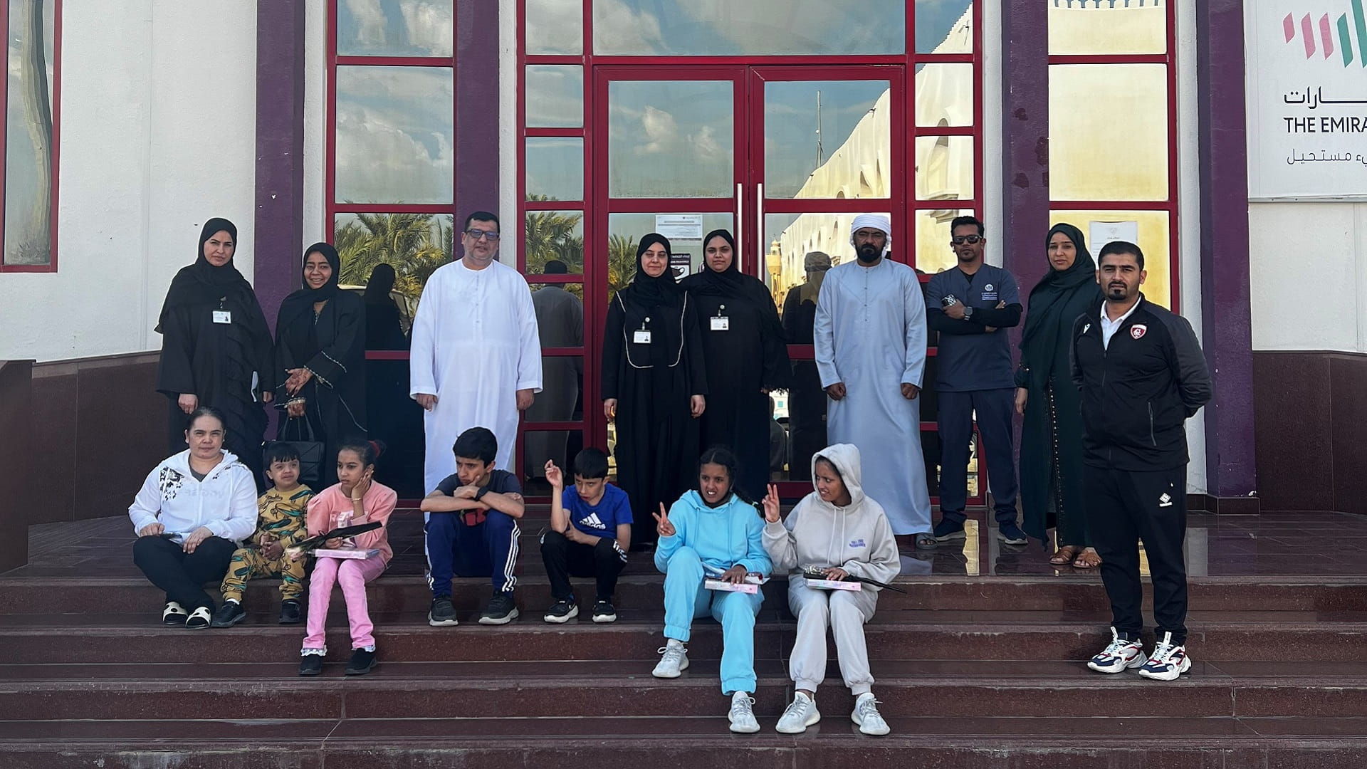 Image for the title: Al Hamriyah Club, SSSD organises sports day for the disabled 