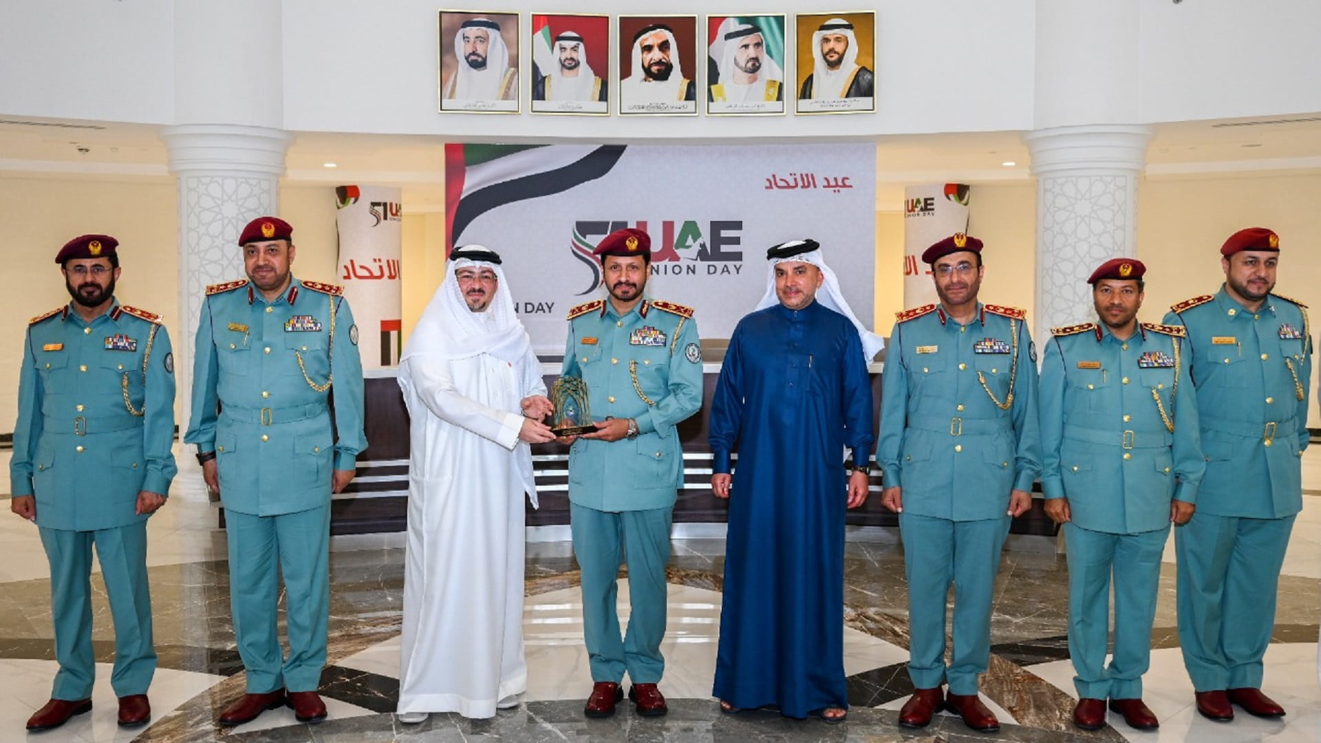 صورة بعنوان: شرطة الشارقة تبحث التعاون مع القنصلية البحرينية 