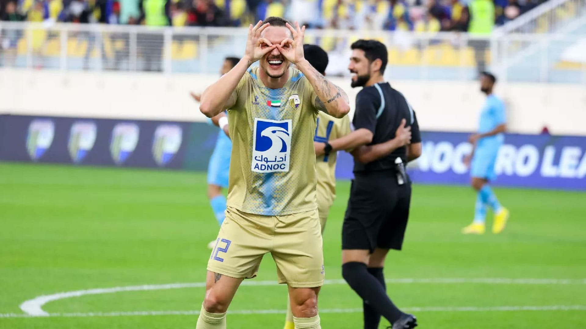 صورة بعنوان: الظفرة يعود للانتصارات من بوابة دبا في دوري أدنوك للمحترفين  