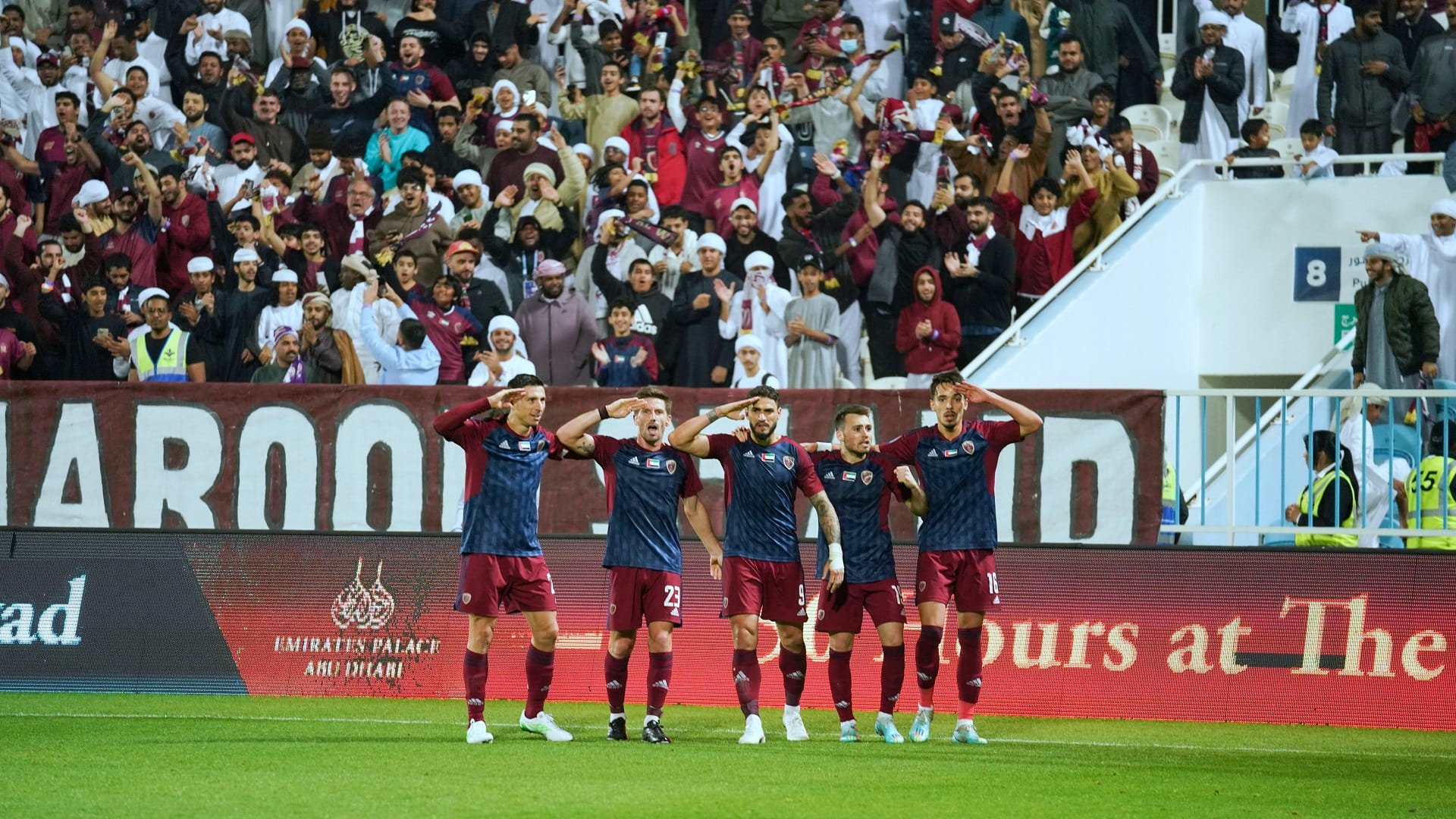 صورة بعنوان: بيدرو يهدي الوحدة الفوز على بني ياس في دوري أدنوك للمحترفين 