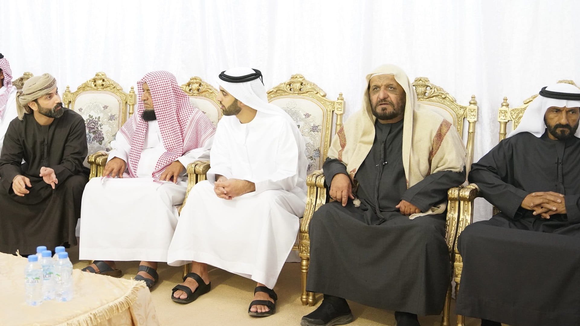 صورة بعنوان: محمد بن سعود يعزي بوفاة راشد الحبسي في رأس الخيمة 