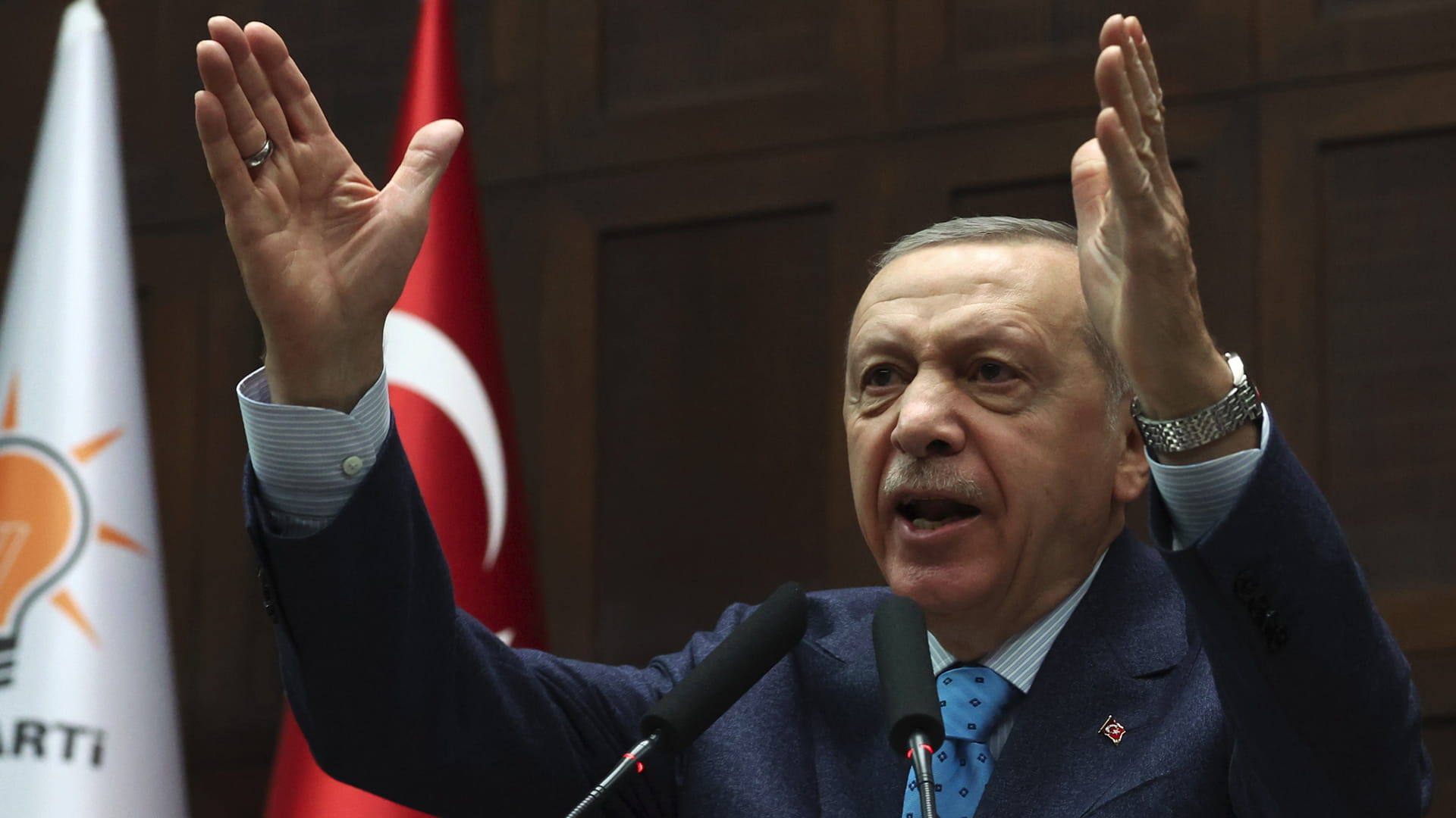 صورة بعنوان: أردوغان: على السويد ألا تنتظر دعم تركيا لانضمامها إلى حلف الأطلسي 