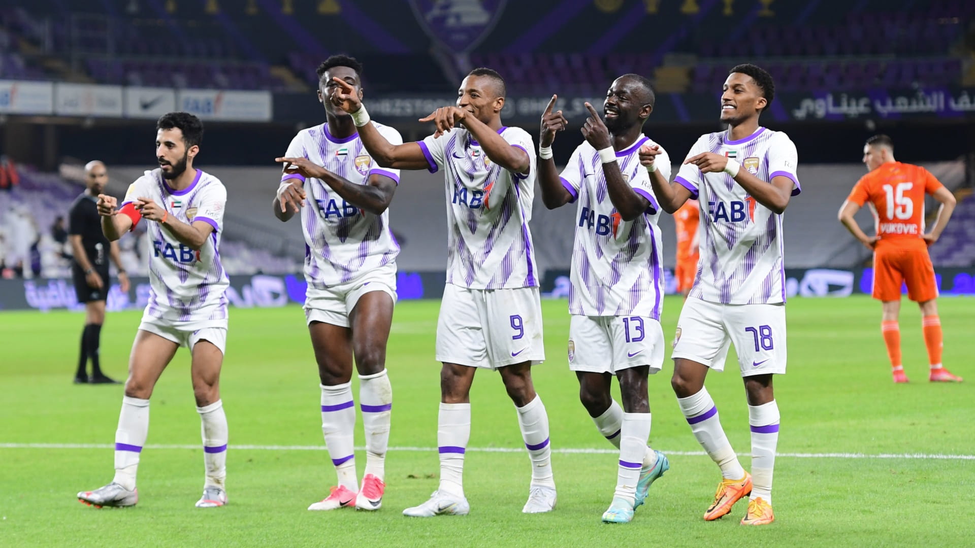 صورة بعنوان: دوري أدنوك للمحترفين.. العين يفوز على عجمان بخماسية 