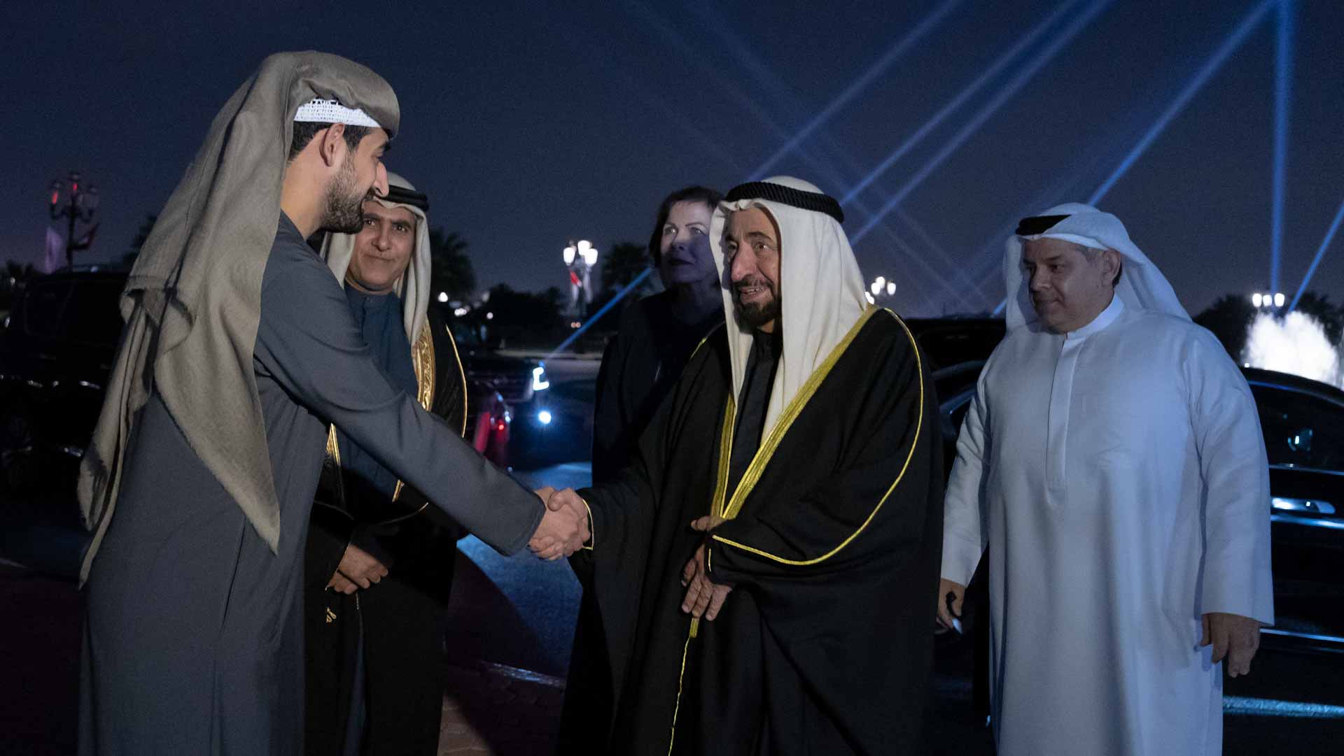 Image for the title: Sharjah Ruler attends the annual ceremony of AUSAA 